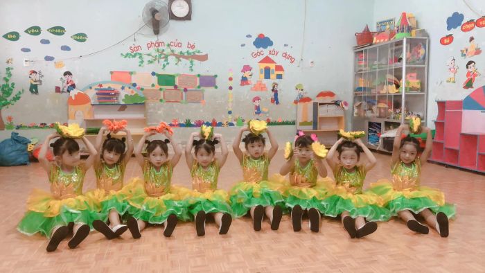 Những khoảnh khắc học tập vui vẻ tại Trường Mầm non Hoa Phượng