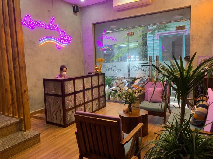 Góc thư giãn sang trọng tại Lavender Spa