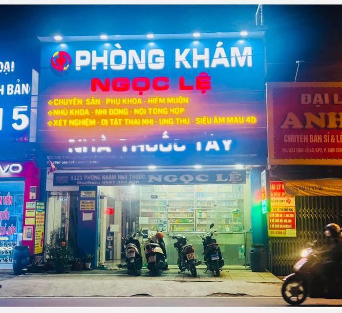 Hình ảnh không gian hiện đại tại Phòng khám Sản phụ khoa Ngọc Lệ