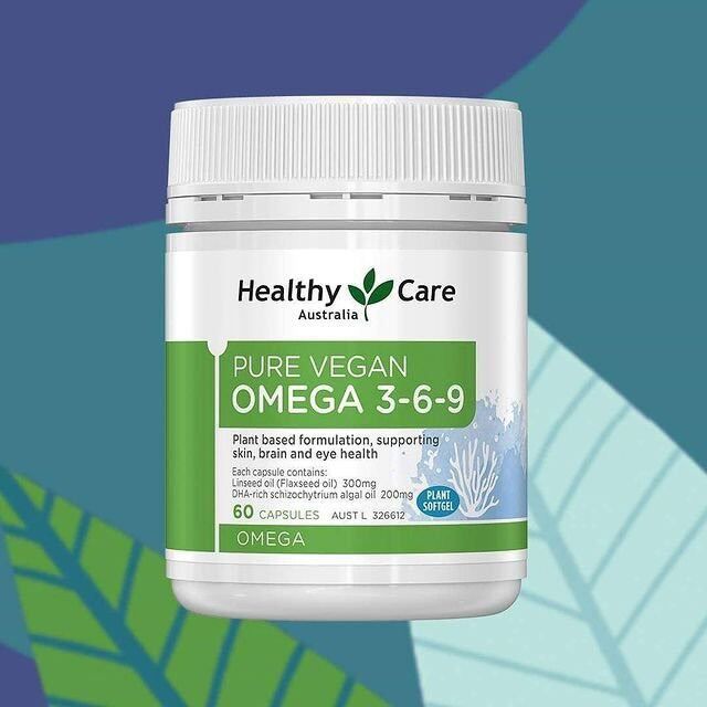 Omega 3-6-9 Healthy Care Pure Vegan - Giải pháp chăm sóc sức khỏe toàn diện (Ảnh minh họa 2)