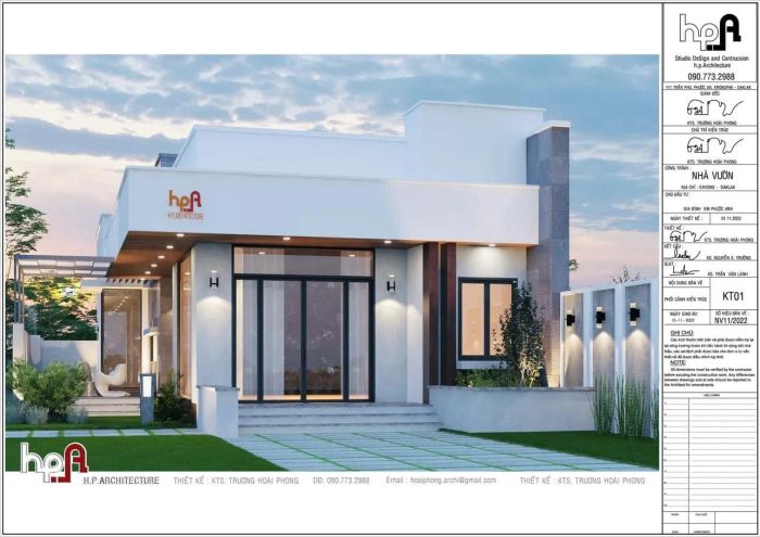 Hình ảnh công trình tiêu biểu thứ 2 của H.P.Architecture
