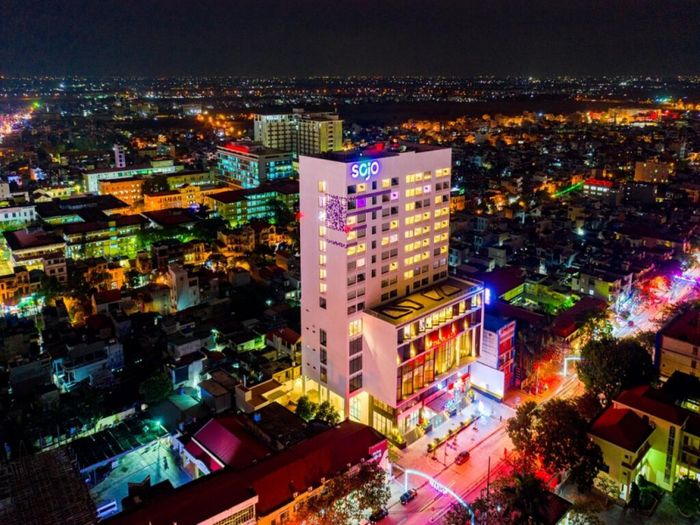 Không gian hiện đại tại SOJO Hotels Thái Bình