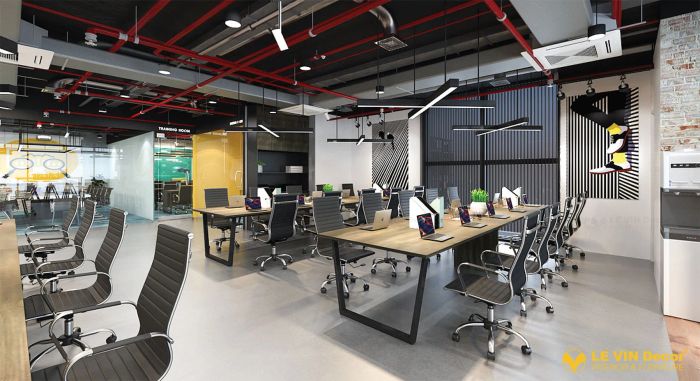 Ảnh 2 - Thiết kế nội thất văn phòng tinh tế từ LE VIN Decor