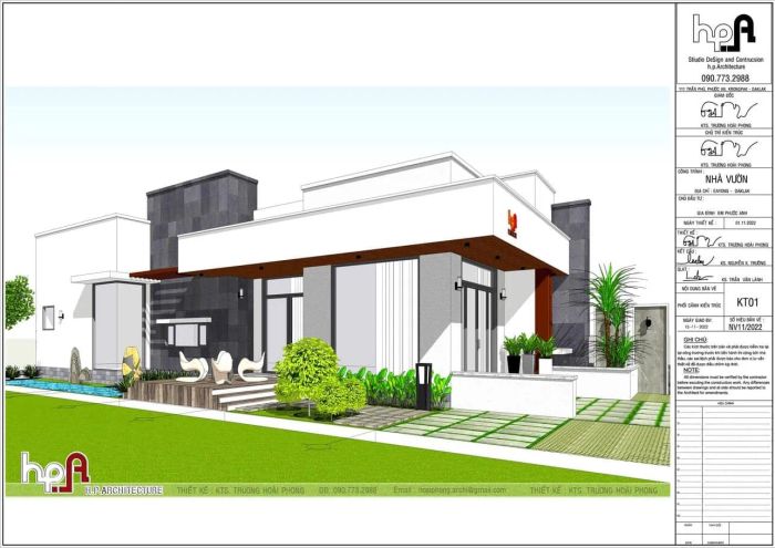 Hình ảnh thiết kế ấn tượng của H.P.Architecture