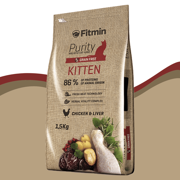 Hình ảnh sản phẩm FITMIN CAT PURITY KITTEN - Dinh dưỡng tối ưu cho mèo con