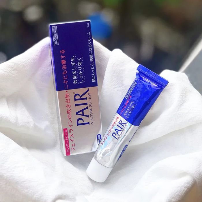 Bộ sưu tập hình ảnh kem trị mụn Pair chính hãng