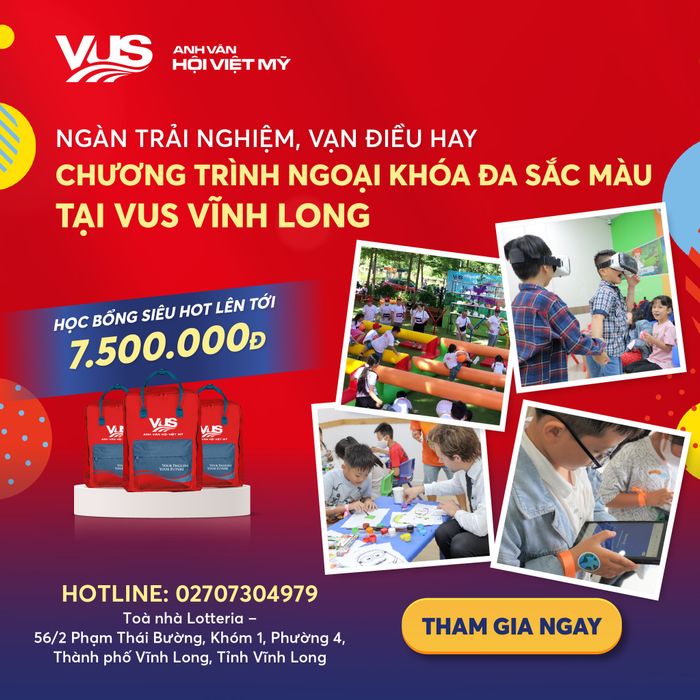 Không gian học tập chuẩn quốc tế tại VUS Biên Hòa