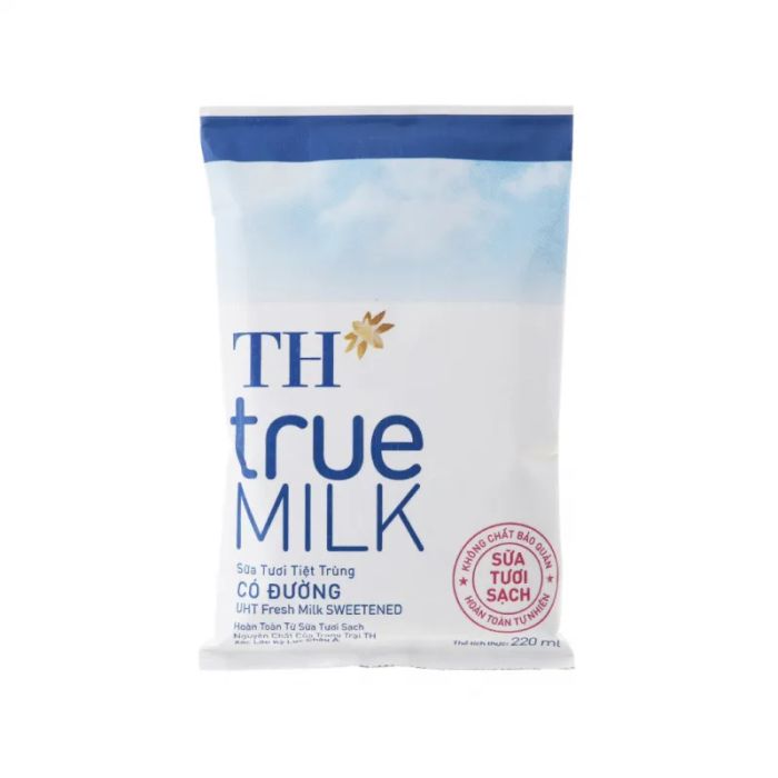 Sữa tươi tiệt trùng TH True Milk hình ảnh 2