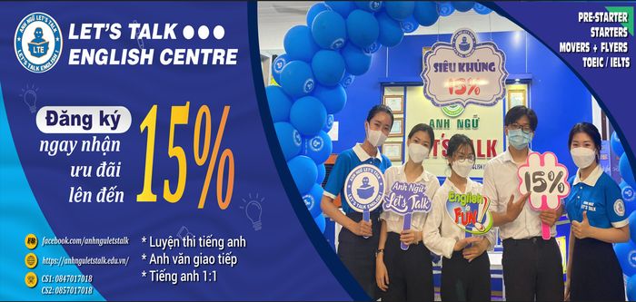 Lớp học tương tác với giáo viên bản ngữ tại Let's Talk