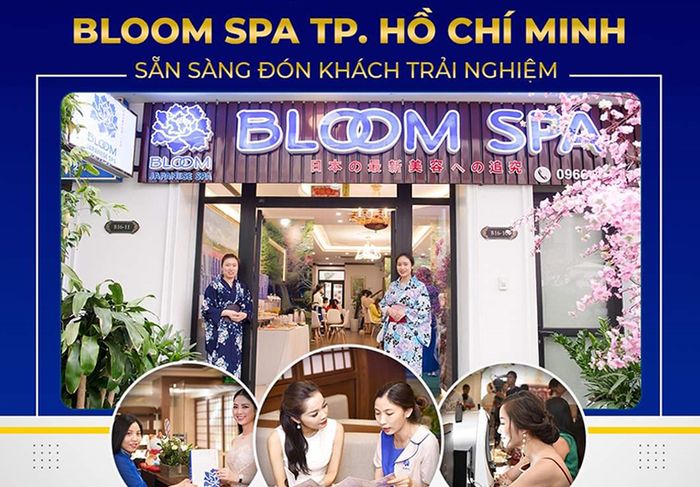 Không gian sang trọng đậm chất Nhật tại Bloom Spa