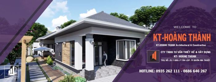 Hình ảnh công trình tiêu biểu của KT Hoàng Thành