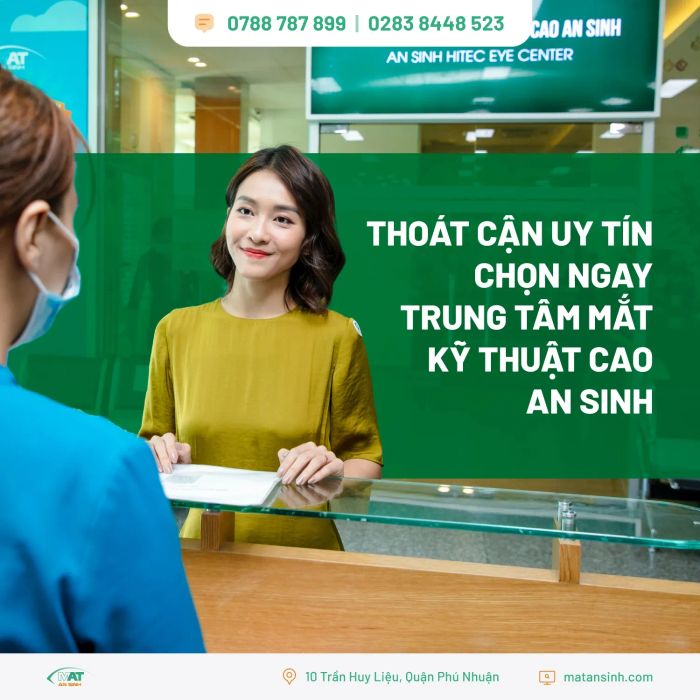 Hệ thống máy móc tiên tiến tại Trung tâm Mắt An Sinh