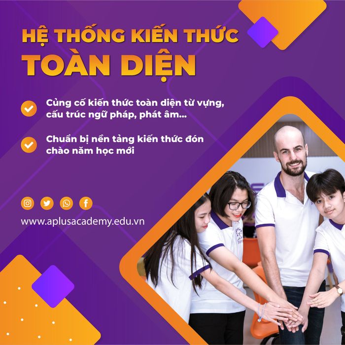 Hình ảnh hoạt động ngoại khóa sôi nổi tại Học Viện Anh Ngữ Aplus