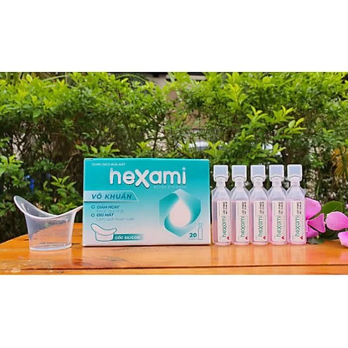 Bộ sưu tập hình ảnh nước rửa mắt Hexami