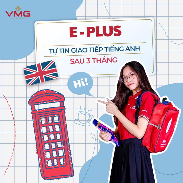 Không gian học tập hiện đại tại VMG English