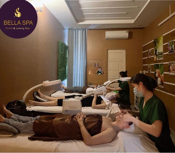 Không gian sang trọng tại Bella Spa