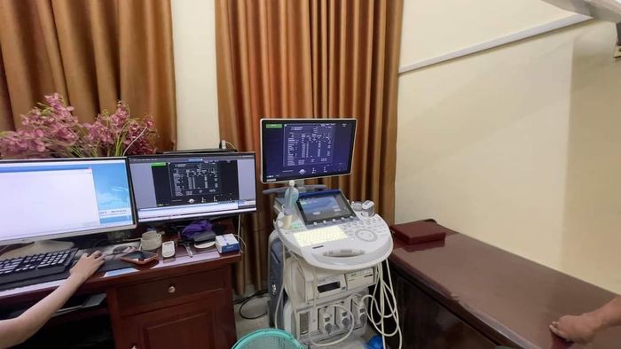 Hệ thống máy siêu âm hiện đại tại Phòng Khám BS Giáp Hoàng Anh