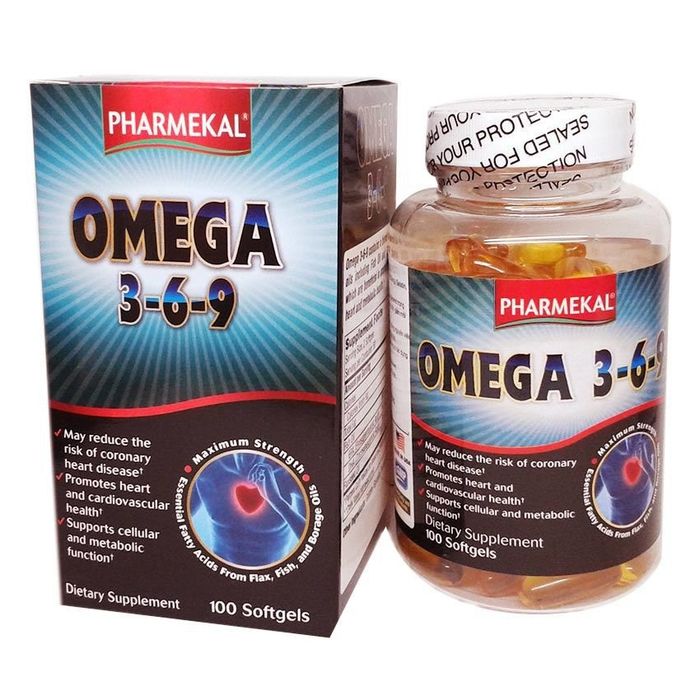 Hình ảnh viên uống dầu cá Omega 3-6-9 Pharmekal chính hãng