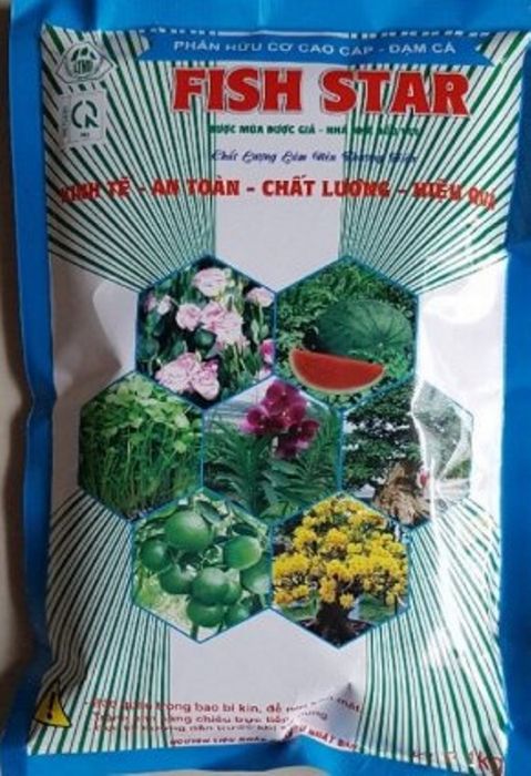 Hình ảnh minh họa phân bón đạm cá Fish Star cao cấp