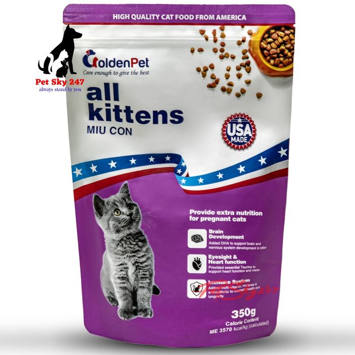 Hình ảnh thực tế Golden Pet - Thức ăn cao cấp cho mèo con từ 1-12 tháng tuổi