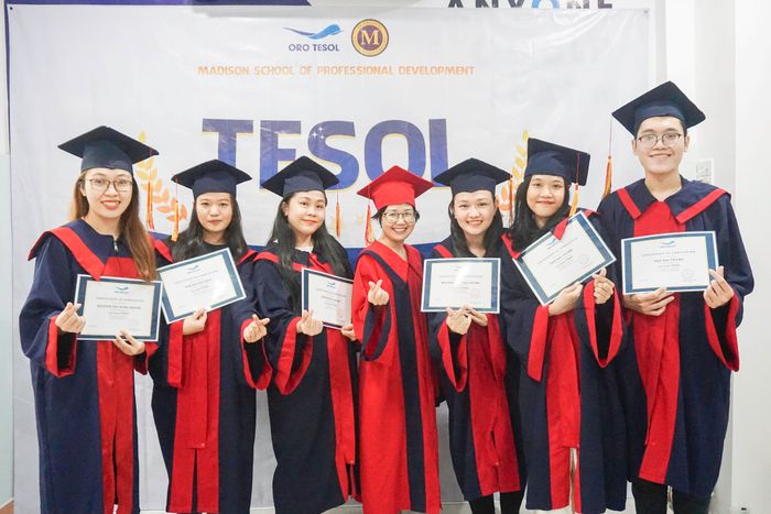 Hình ảnh lớp học TESOL tại ORO Academy