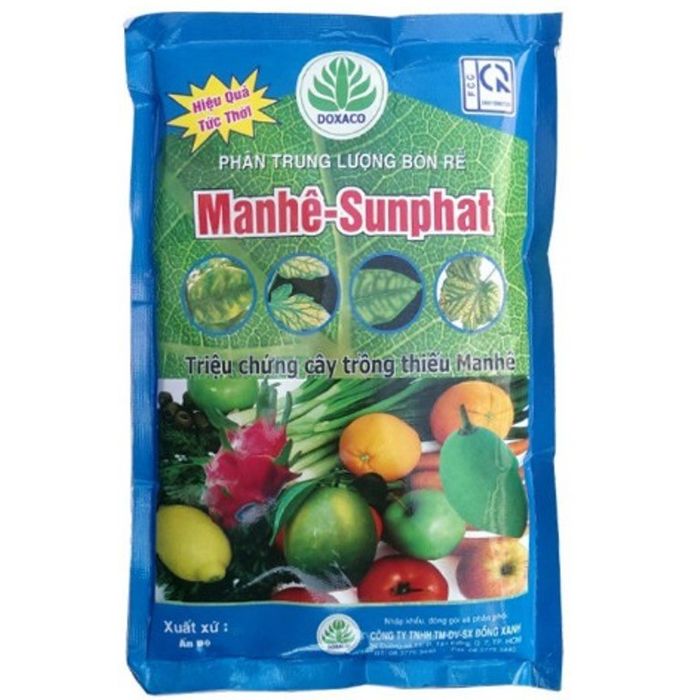 Hình ảnh thực tế Magie Sunphat chất lượng cao