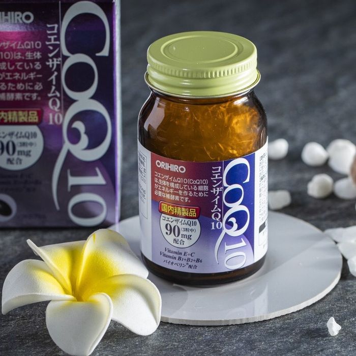 Hình ảnh chi tiết viên uống Orihiro CoQ10 90mg từ Nhật Bản