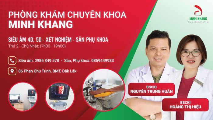 Hệ thống máy siêu âm công nghệ cao tại Phòng Khám Minh Khang