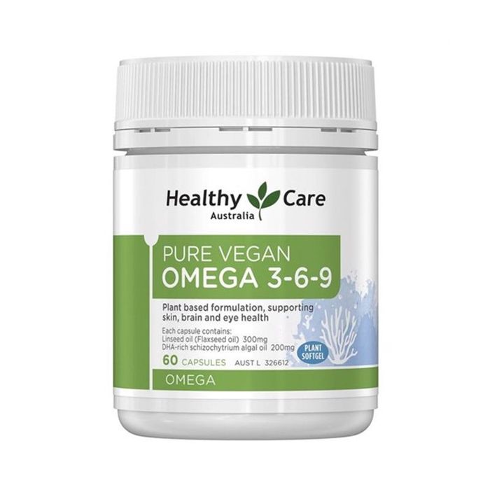 Omega 3-6-9 Healthy Care Pure Vegan - Dưỡng chất thuần chay từ thiên nhiên (Ảnh minh họa 1)
