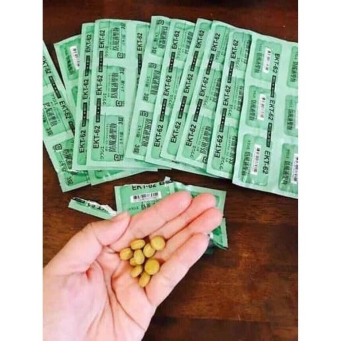 Bộ sưu tập hình ảnh chi tiết viên uống Kracie Hofutsu Shousan EKT 62