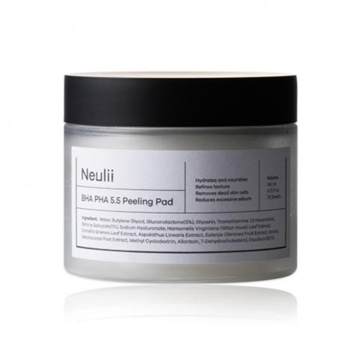 Neulii BHA PHA 5.5 Peeling Pad - Miếng Tẩy Da Chết Thông Minh Cho Làn Da Sáng Mịn (Hình ảnh minh họa 2)