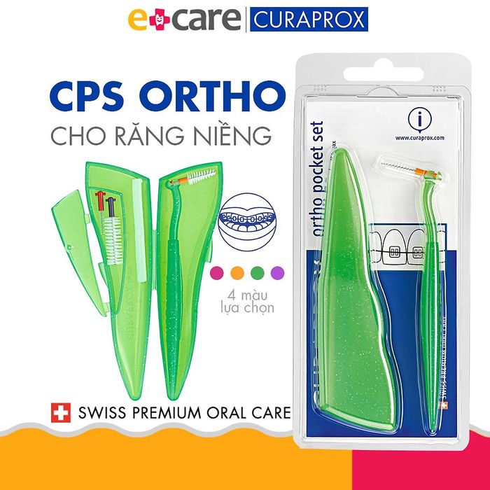 Hình ảnh bộ Curaprox Ortho Pocket - Thiết kế chuyên biệt cho niềng răng