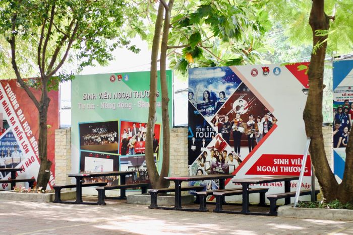 Góc học tập hiện đại tại Đại học Ngoại Thương cơ sở TP.HCM