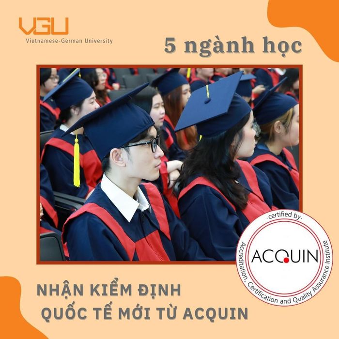 Khuôn viên xanh mát của Đại học Việt Đức