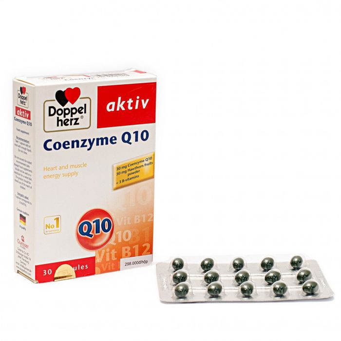Hình ảnh bao bì sản phẩm Doppelherz Coenzyme Q10 chính hãng