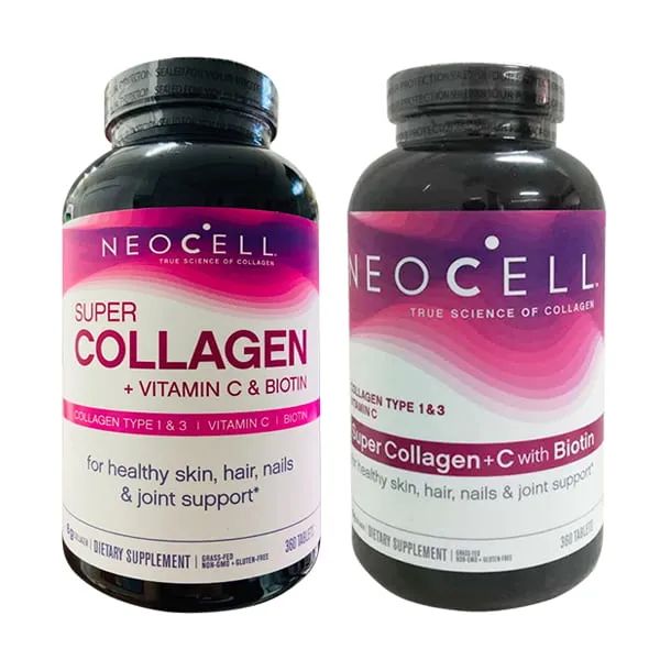 Hình ảnh thực tế Neocell Super Collagen - Thiết kế lọ nhựa cao cấp 360 viên