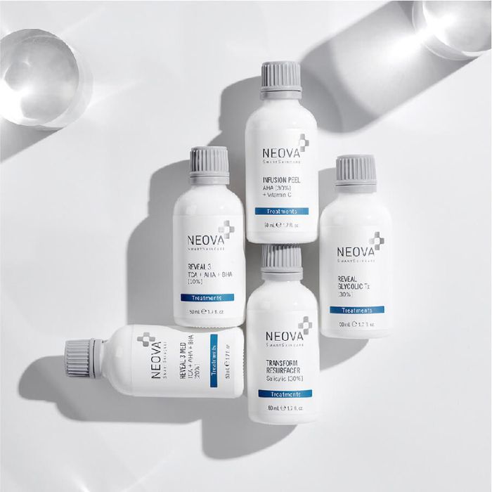Hình ảnh chân thực tinh chất Neova Infusion Peel cao cấp