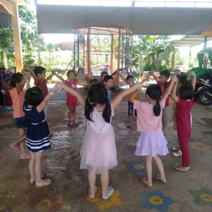 Những khoảnh khắc đáng yêu của bé tại Trường Mầm Non Sao Khuê