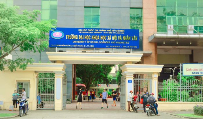 Hình ảnh toàn cảnh ĐH Khoa học Xã hội & Nhân văn TP.HCM