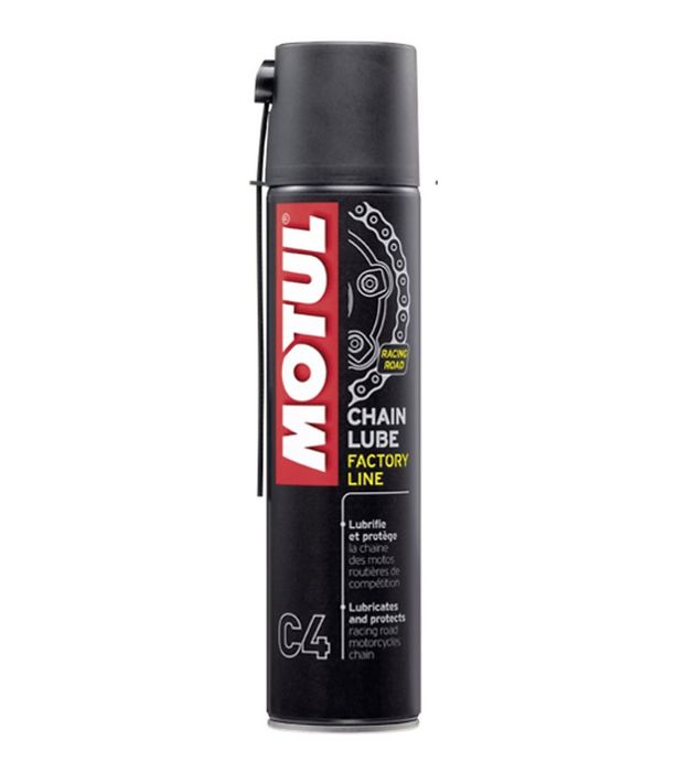 Hình ảnh thực tế chai xịt bôi trơn sên MOTUL C4 CHAIN LUBE ROAD