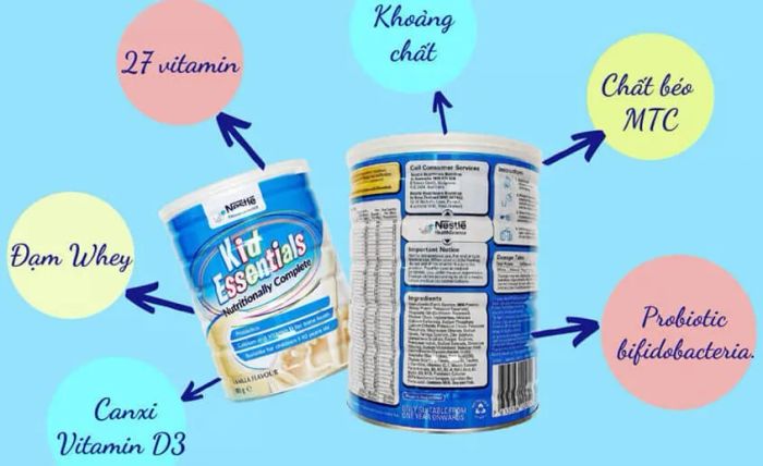 Hình ảnh Sữa Kid Essentials - Dinh dưỡng cao cấp từ Nestle Úc