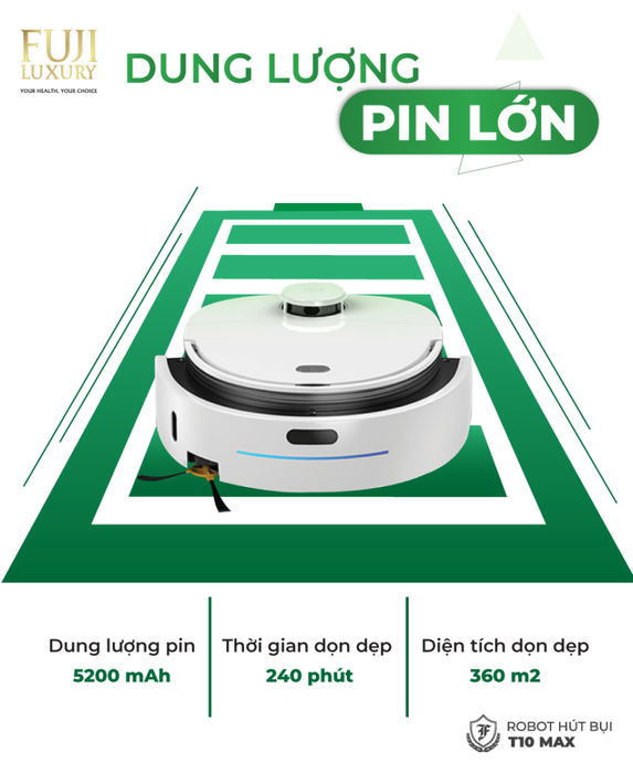 Robot hút bụi Fuji Luxury ảnh 2