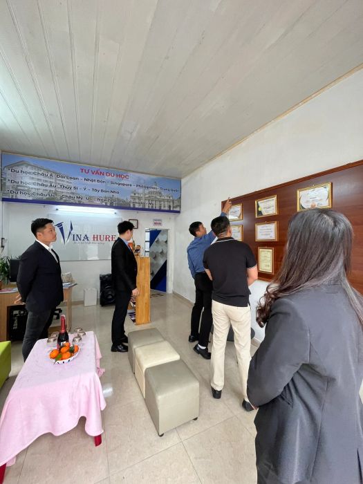 Hình ảnh: Lễ trao học bổng du học Mỹ của Vinahure năm 2023