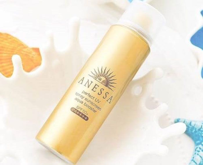Hình ảnh thực tế xịt chống nắng Anessa Perfect UV Spray