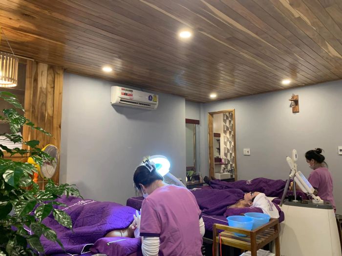 Không gian sang trọng tại Lavender Spa