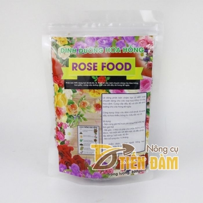 Hình ảnh minh họa hiệu quả phân bón Rose Food trên hoa hồng