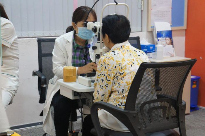 Hệ thống phòng khám hiện đại tại Bệnh Viện Mắt Cao Thắng