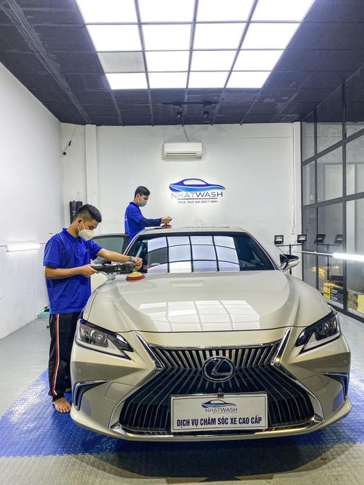 Không gian làm việc hiện đại tại NhatWash