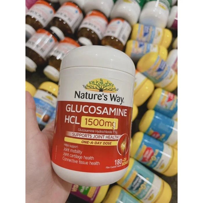 Hình ảnh thực tế viên uống Nature's Way Glucosamine