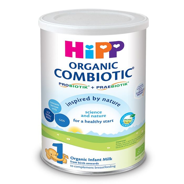 Hình ảnh thực tế Sữa HiPP số 1 Combiotic Organic 800g - Dinh dưỡng hữu cơ chuẩn EU cho trẻ sơ sinh